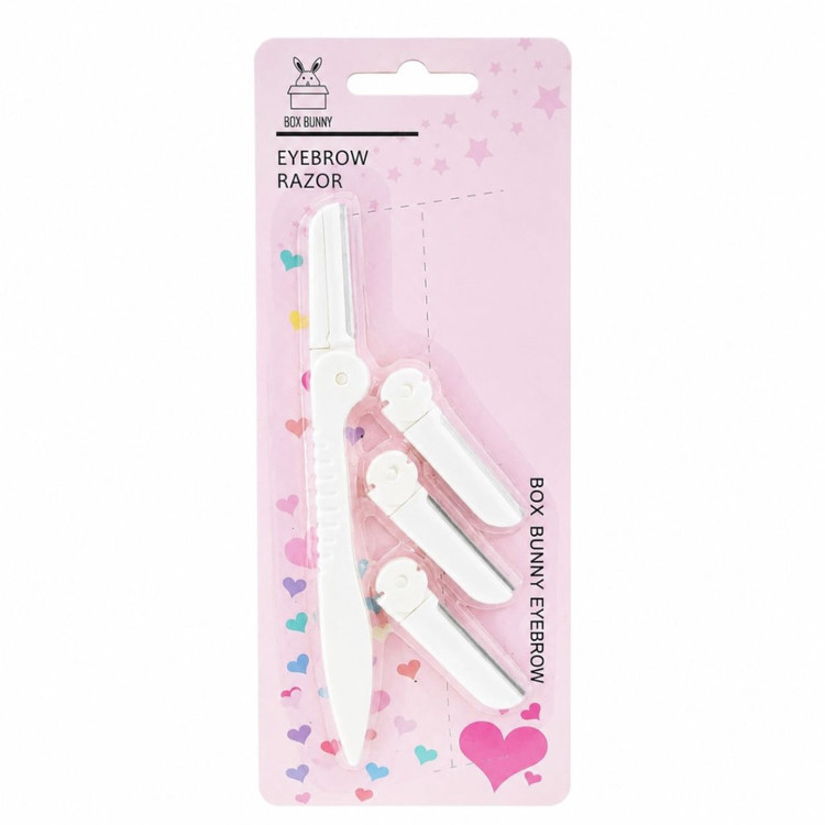 تیغ اصلاح ابرو باکس بانی مدل Eyebrow Razor تیغ قابل تعویض استیل ضد زنگ