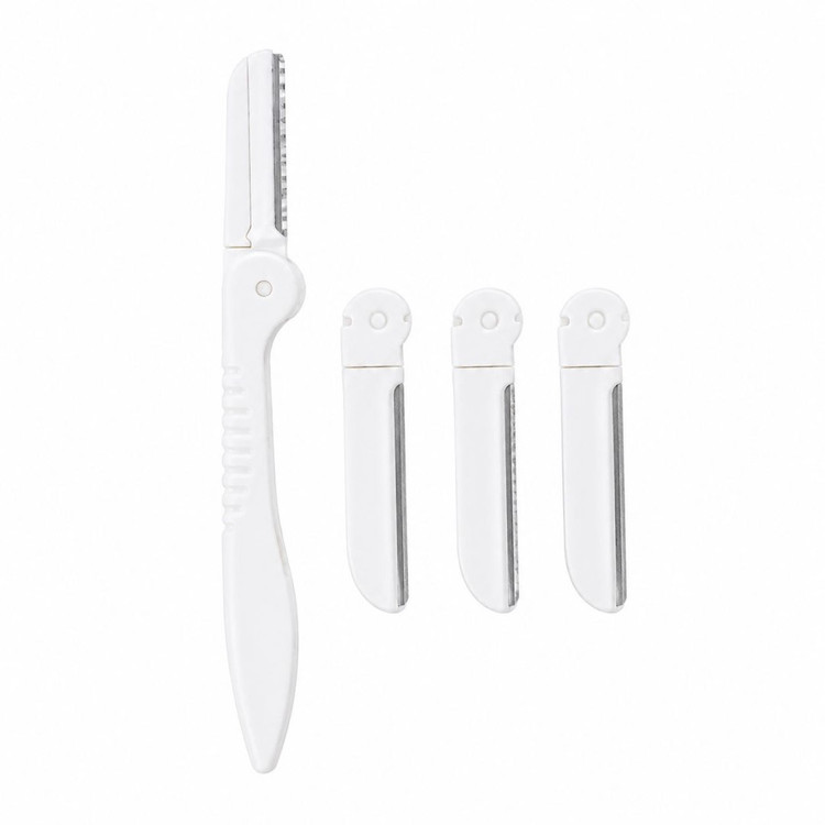 تیغ اصلاح ابرو باکس بانی مدل Eyebrow Razor تیغ قابل تعویض استیل ضد زنگ