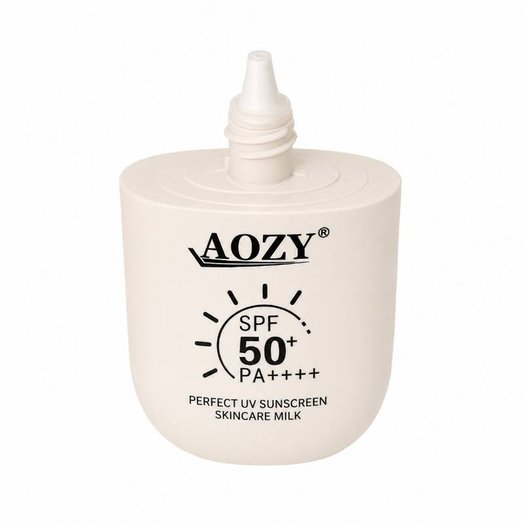 ضد آفتاب بی رنگ آوزی مدل SKINCARE MILK ضد آب و ضد تعریق، شیر ضد آفتاب و مراقبت از پوست وزن 40 گرم