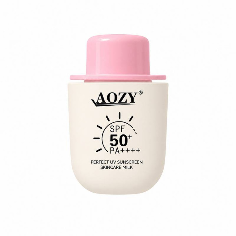 ضد آفتاب بی رنگ آوزی مدل SKINCARE MILK ضد آب و ضد تعریق، شیر ضد آفتاب و مراقبت از پوست وزن 40 گرم
