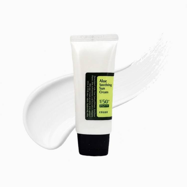 کرم ضدآفتاب کوزارکس مدل Aloe Soothing حجم 50 میلیلیتر SPF 50