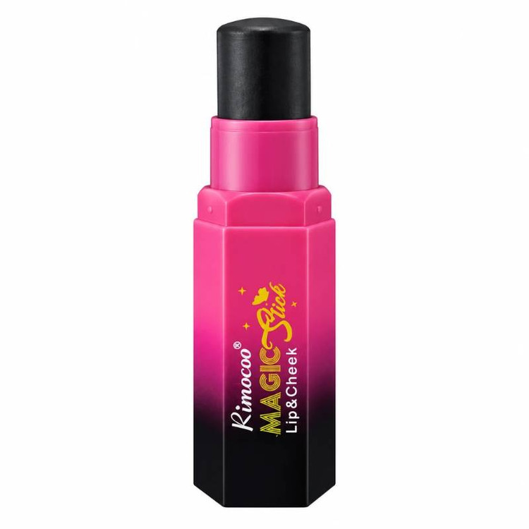 تینت ژله ای جادویی ریموکو مدل MAGIC STICK رنگ سیاه مناسب برای لب گونه پشت چشم بافت ژله ای مناسب انواع پوست