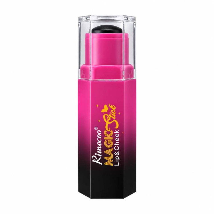 تینت ژله ای جادویی ریموکو مدل MAGIC STICK رنگ سیاه مناسب برای لب گونه پشت چشم بافت ژله ای مناسب انواع پوست